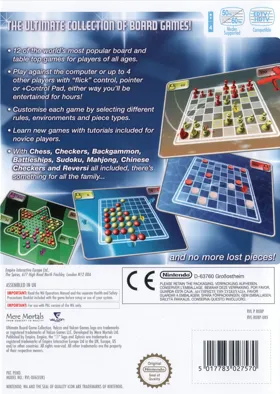 Ultimate Board Game Collection box cover back